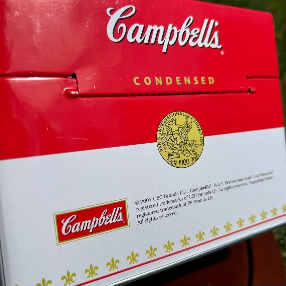 Campbell’s Recipe Card Tin With Recipes | Complete Collection | 2007